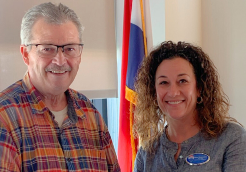 Club Members Tim and Brenda at a Community Engagement Fair